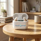 AudiSense™ — Amplificatore acustico ricaricabile e discreto